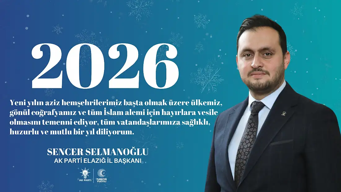 Başkan Selmanoğlu'ndan Yeni Yıl Mesajı