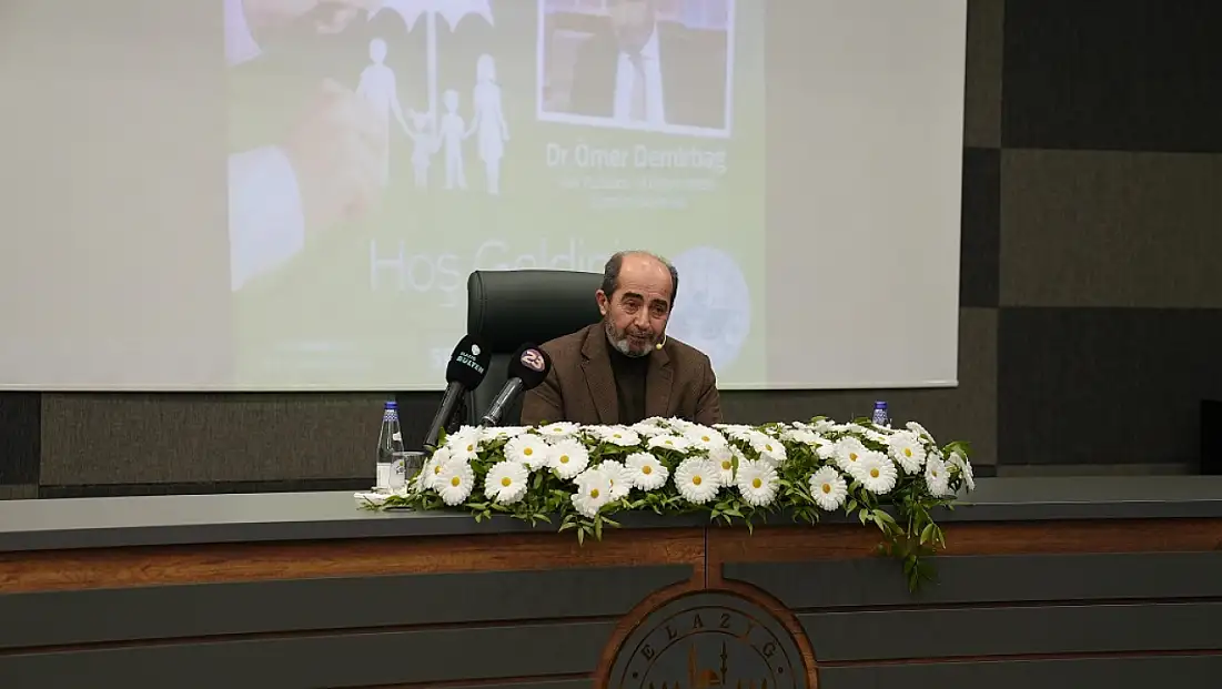 Dr. Ömer Demirbağ, “Aile” Konulu  Konferans Verdi