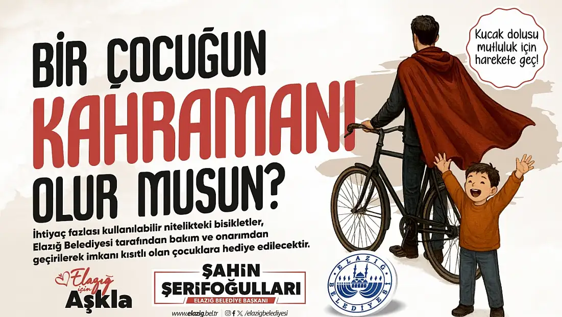 Elazığ Belediyesi'nden Anlamlı Proje