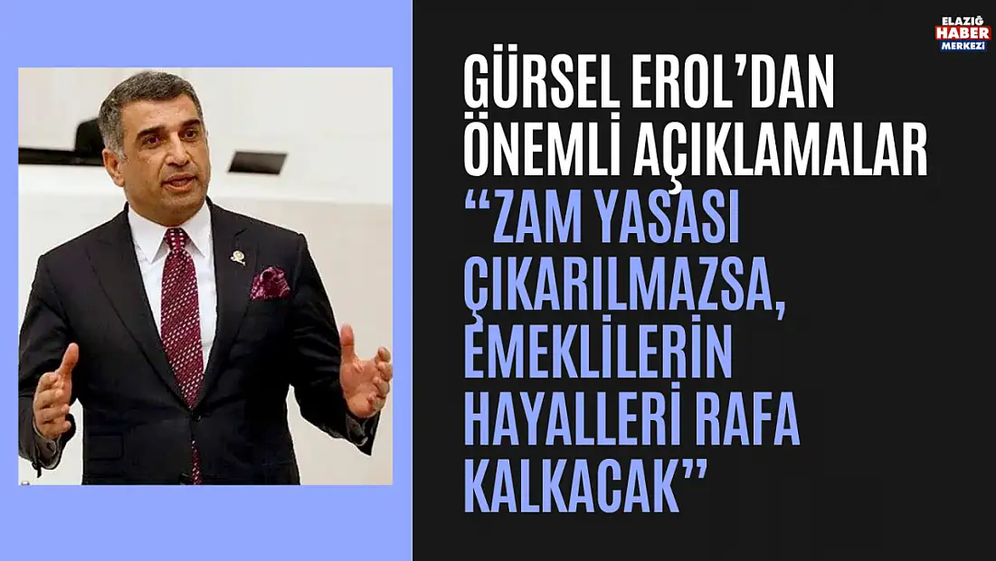 Gürsel Erol'dan Emekli Açıklaması