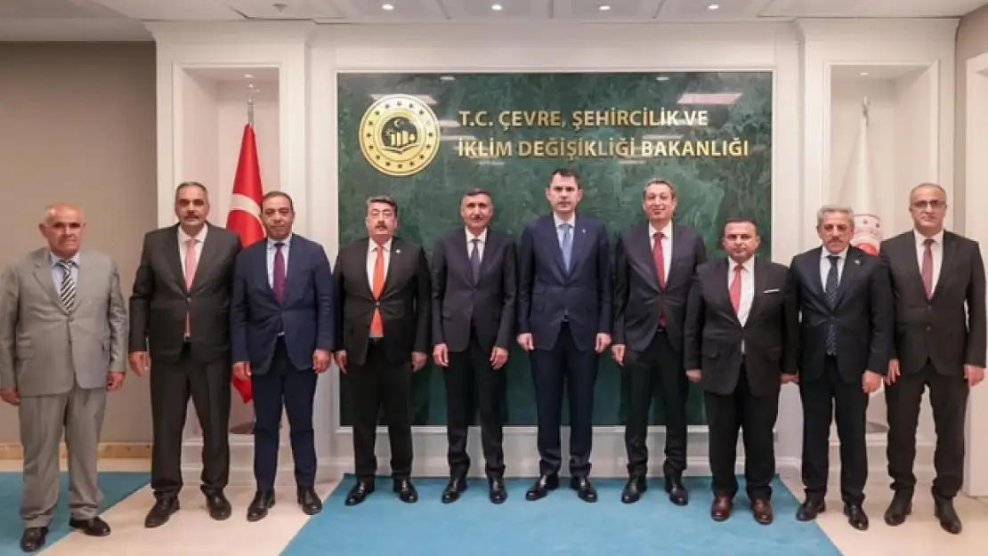 Bakan Kurum Başkanlığında Elazığ'ın Yatırımları Görüşüldü