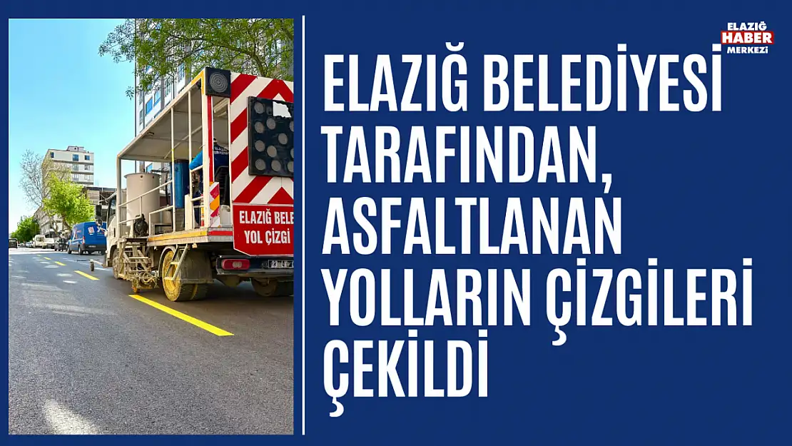 Elazığ Belediyesi'nin Asfalt Çalışmaları