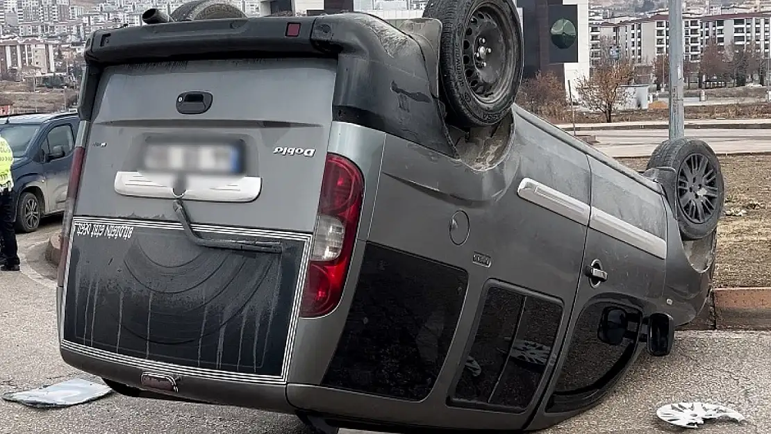 Elazığ'da Trafik Kazası: 1 Yaralı