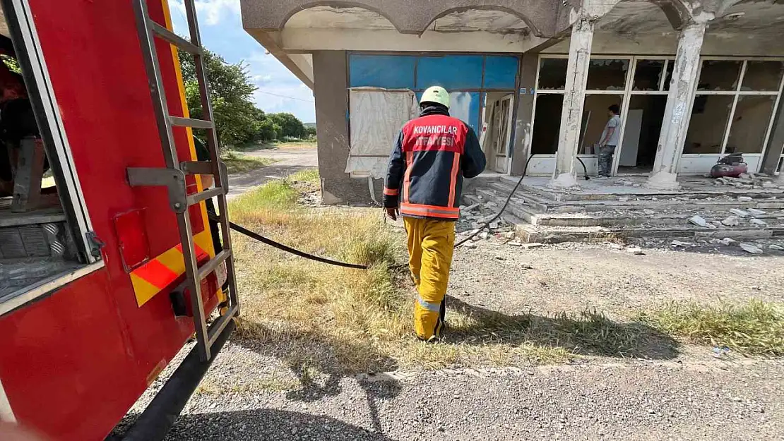 Elazığ'da Yangın!