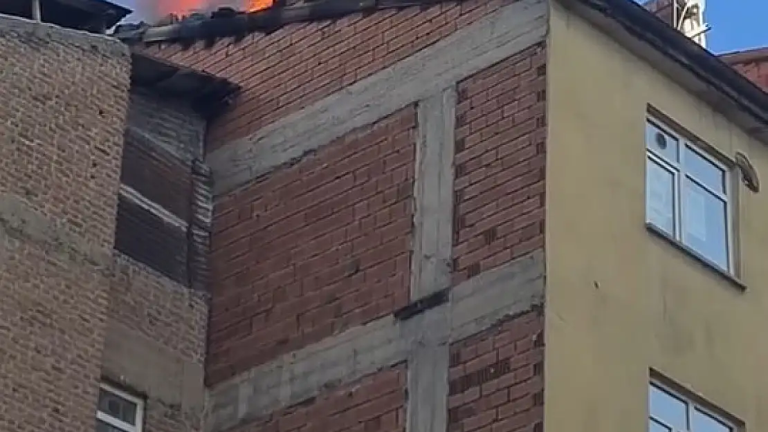 Elazığ'da Yangın