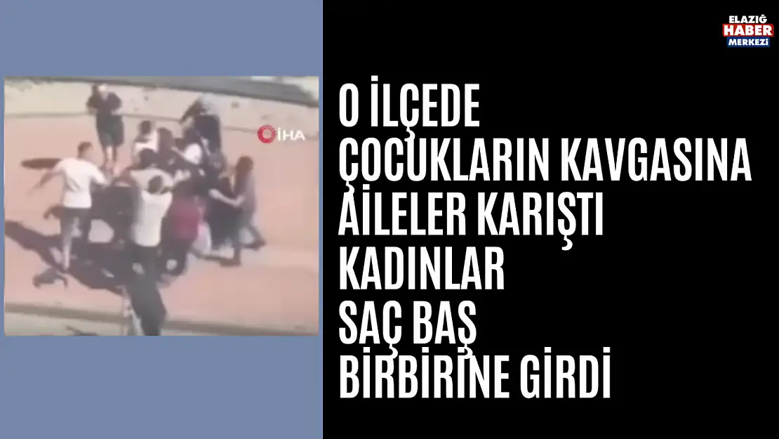 Karakoçan'da Çocukların Kavgasına Aileler Karıştı