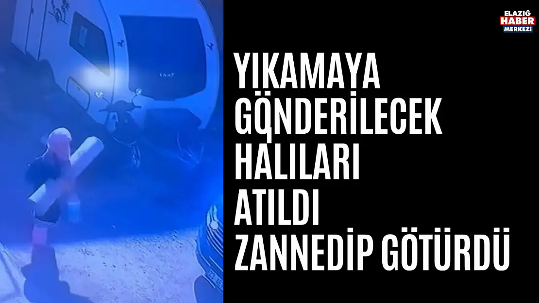 Yıkamaya Gönderilecek Halıları Atıldı Zannedip Götürdü