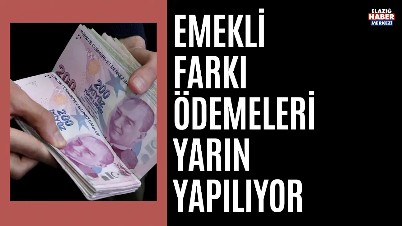 Emeklilerin Ramazan Bayramı ikramiyesinin fark ödemelerine yarın başlanacak