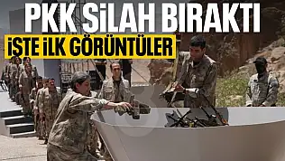PKK, Silahlarını Bıraktı Görüntüleri Paylaşıldı