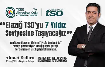 Ahmet Ballıca: ETSO'yu Hak Ettiği 7 Yıldızlı Oda Statüsüne Taşıyacağız