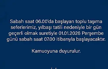 Otobüs Saatlerine Güncelleme