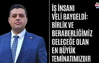 VK GROUP Yönetim Kurulu Başkanı Veli Baygeldi'den Bayram Mesajı