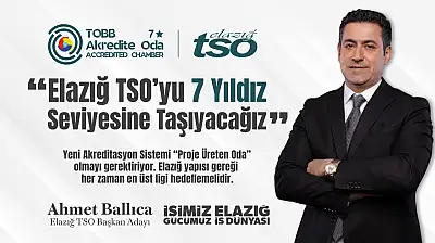 Ahmet Ballıca: ETSO'yu Hak Ettiği 7 Yıldızlı Oda Statüsüne Taşıyacağız