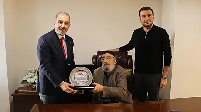 Başkan Alan'dan Bedri Açıkkapı'ya Vefa Ziyareti