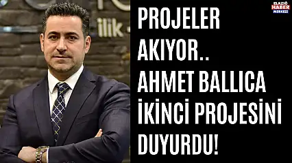 Ahmet Ballıca İkinci Projesini Duyurdu