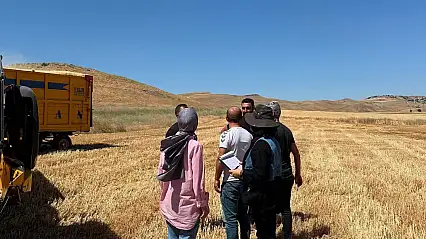 Elazığ'da Biçerdöver ve Hasat Denetimleri