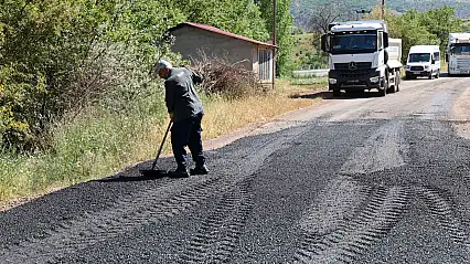 Elazığ İl Özel İdaresi'nden Yol Yapım Seferberliği