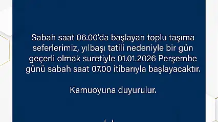 Otobüs Saatlerine Güncelleme