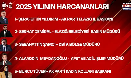 Elazığ'da 2025'in  'Harcananlar' Dosyası