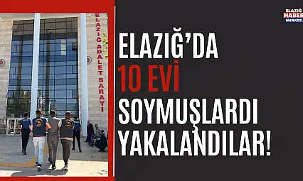 Ev Hırsızları Yakalandı!