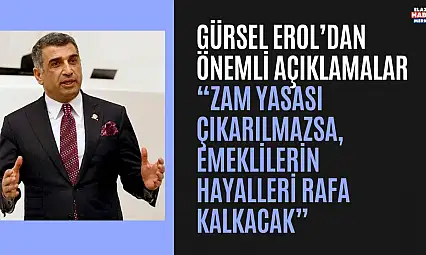Gürsel Erol'dan Emekli Açıklaması