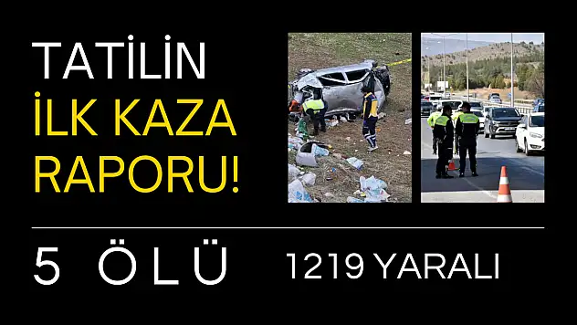 9 Günlük Bayram Tatilinin İlk Gün Trafik Bilançosu