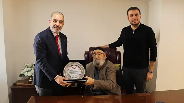 Başkan Alan'dan Bedri Açıkkapı'ya Vefa Ziyareti