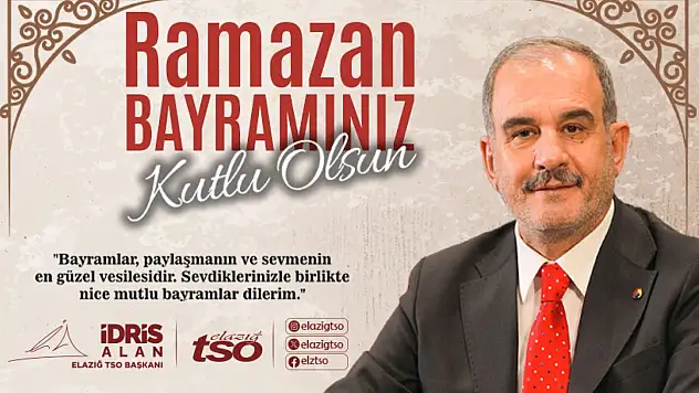 Başkan İdris Alan'dan Ramazan Bayramı Mesajı
