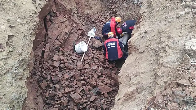 Elazığ'da İnşaat Alanında Göçük, 1 Kişi Hayatını Kaybetti