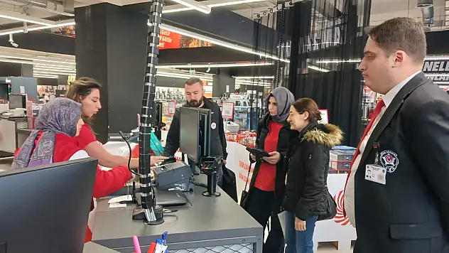 Elazığ'da Poşet Denetimi