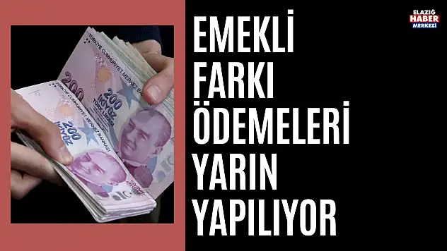 Emeklilerin Ramazan Bayramı ikramiyesinin fark ödemelerine yarın başlanacak