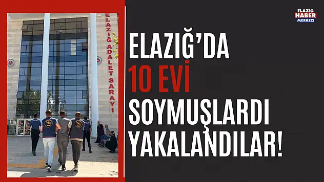 Ev Hırsızları Yakalandı!
