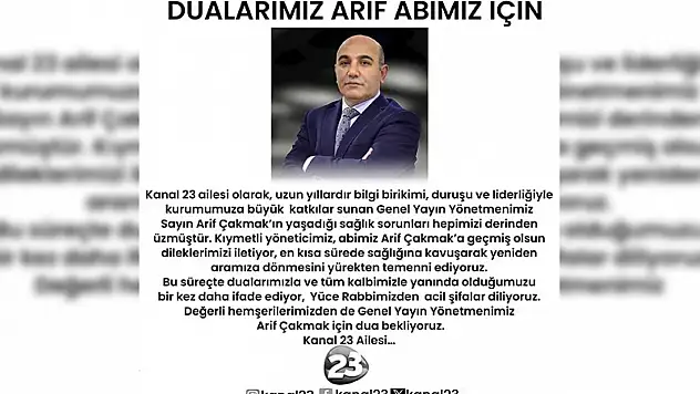 Geçmiş Olsun Arif Çakmak!