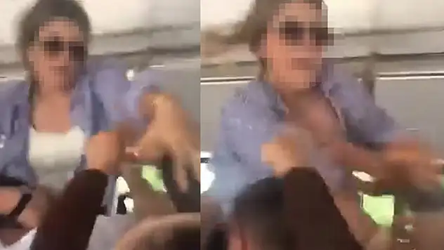 Halk Otobüsünde Kadın Kavgası: Kimse Ayıramadı