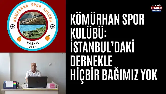 Kömürhan Spor Kulübü'nden Önemli Açıklama!