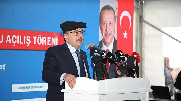 Milli Eğitim Bakanı Yusuf Tekin'in Elazığ Temasları