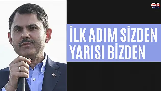 Murat Kurum'dan Kentsel Dönüşüm Çağrısı