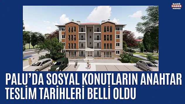 Palu Anahtarlar Teslim Ediliyor
