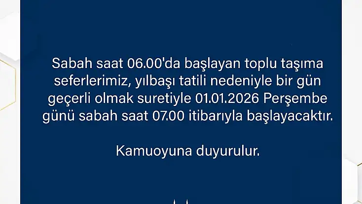 Otobüs Saatlerine Güncelleme