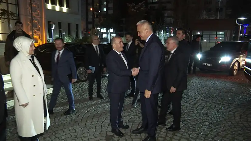 Bakan Mehmet Nuri Ersoy, Elazığ'da