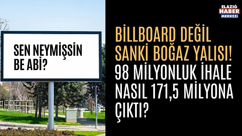 Elazığ'da İhale Rekoru!