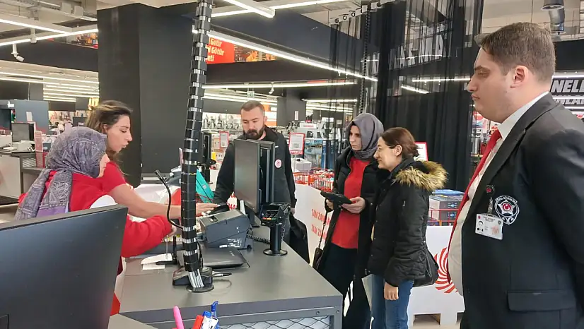 Elazığ'da Poşet Denetimi