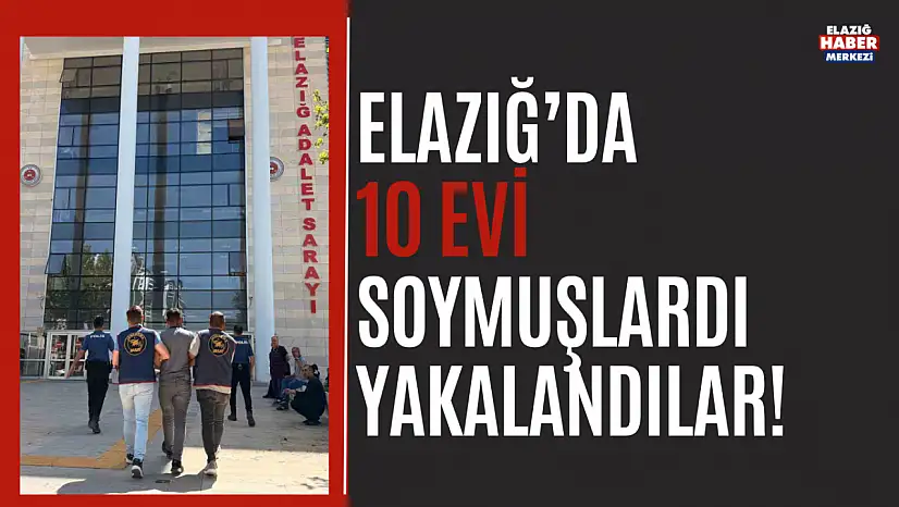 Ev Hırsızları Yakalandı!