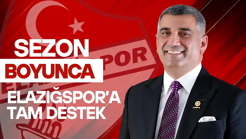 Gürsel Erol'dan Elazığspor'a Tam Destek!
