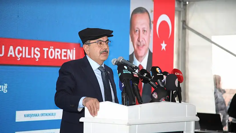 Milli Eğitim Bakanı Yusuf Tekin'in Elazığ Temasları