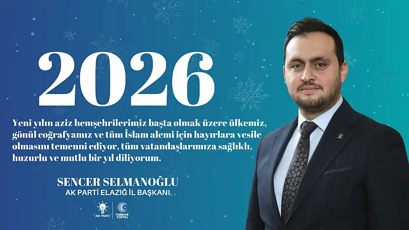 Başkan Selmanoğlu'ndan Yeni Yıl Mesajı