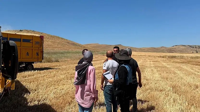 Elazığ'da Biçerdöver ve Hasat Denetimleri