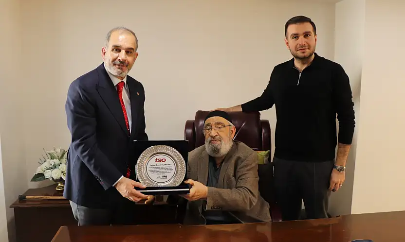 Başkan Alan'dan Bedri Açıkkapı'ya Vefa Ziyareti